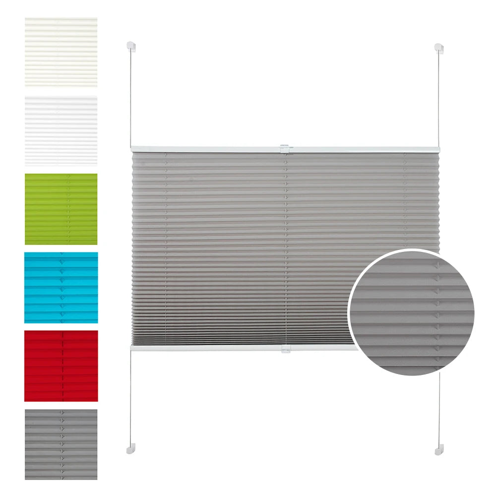 store plisse occultant easyfix sans percage pour fenetre - vue 3 sur 7