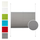 store plisse occultant easyfix sans percage pour fenetre