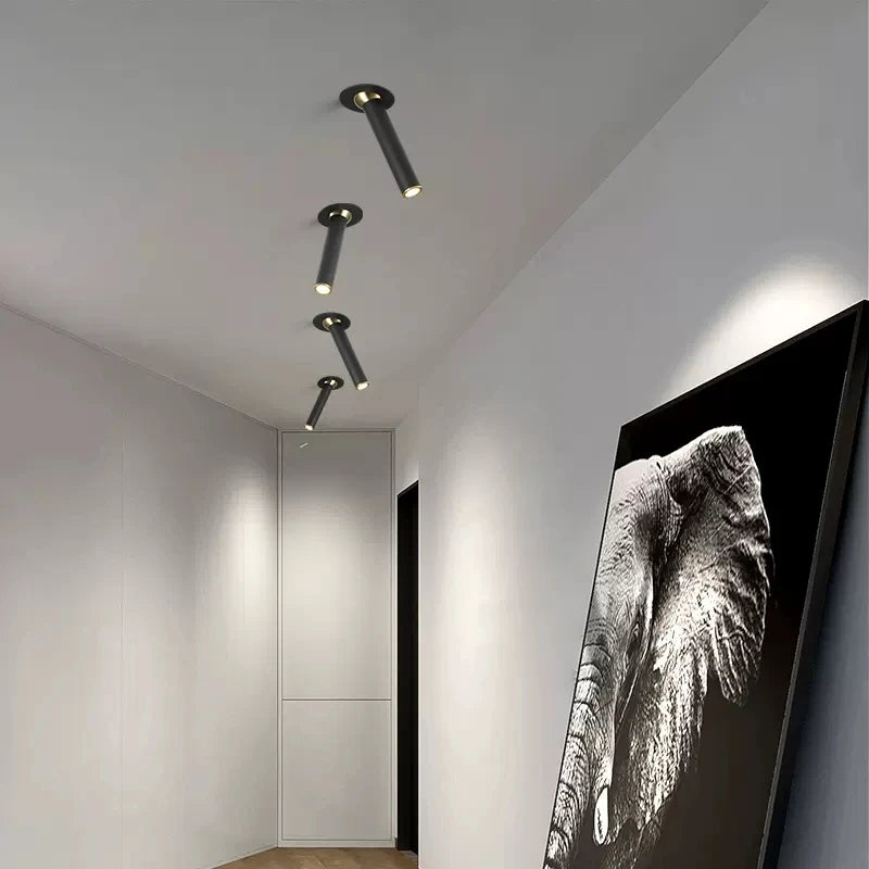 plafonnier led encastrable angle rotatif pour éclairage intérieur - vue 5 sur 9