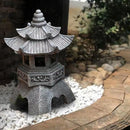 lanterne solaire led pagode pour jardin et balcon décoratif