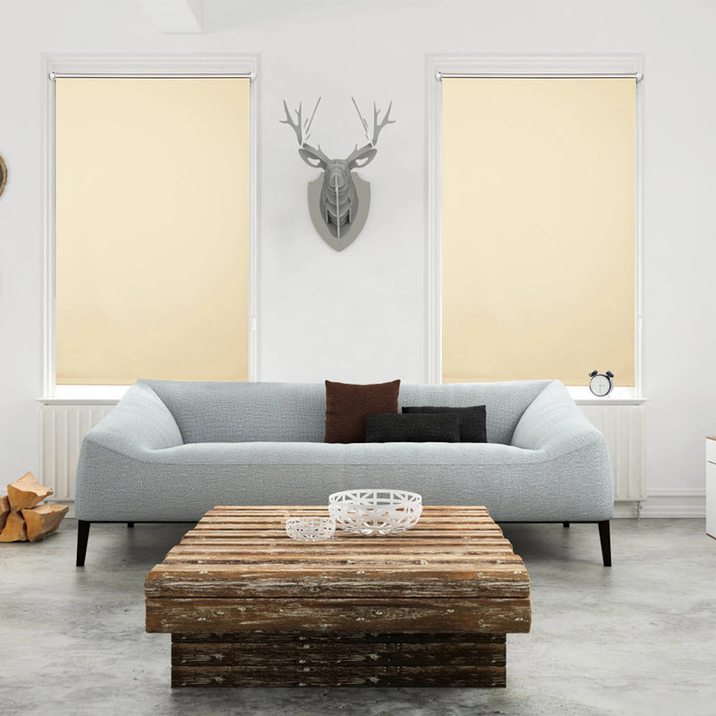 Store occultant thermique sans percage pour fenetre chambre