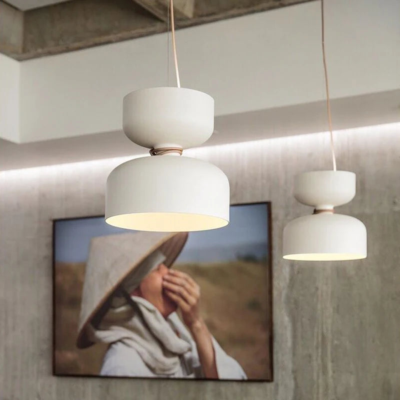 Luminaire suspendu design nordique pour salle à manger décor de chambre moderne Suspension LED décoration salon e27 luminaire