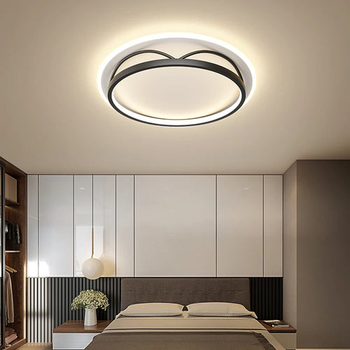 lustre led carré design moderne pour éclairage intérieur minimaliste - vue 2 sur 12