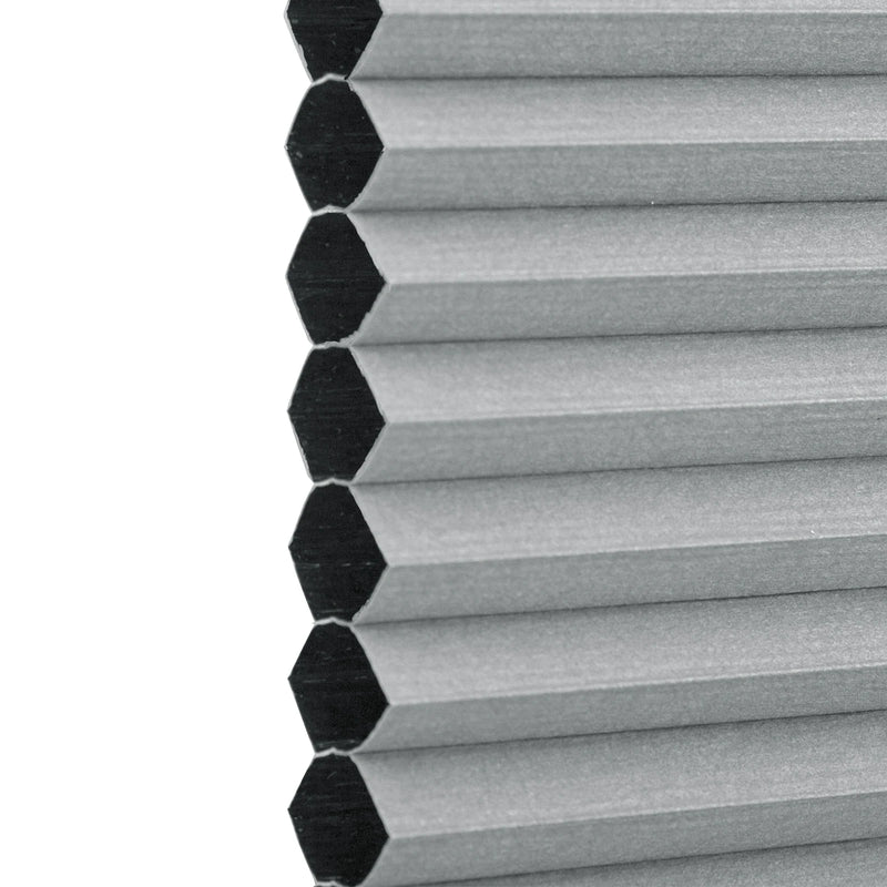 Store plissé alvéolé occultant sans percage pour fenetre