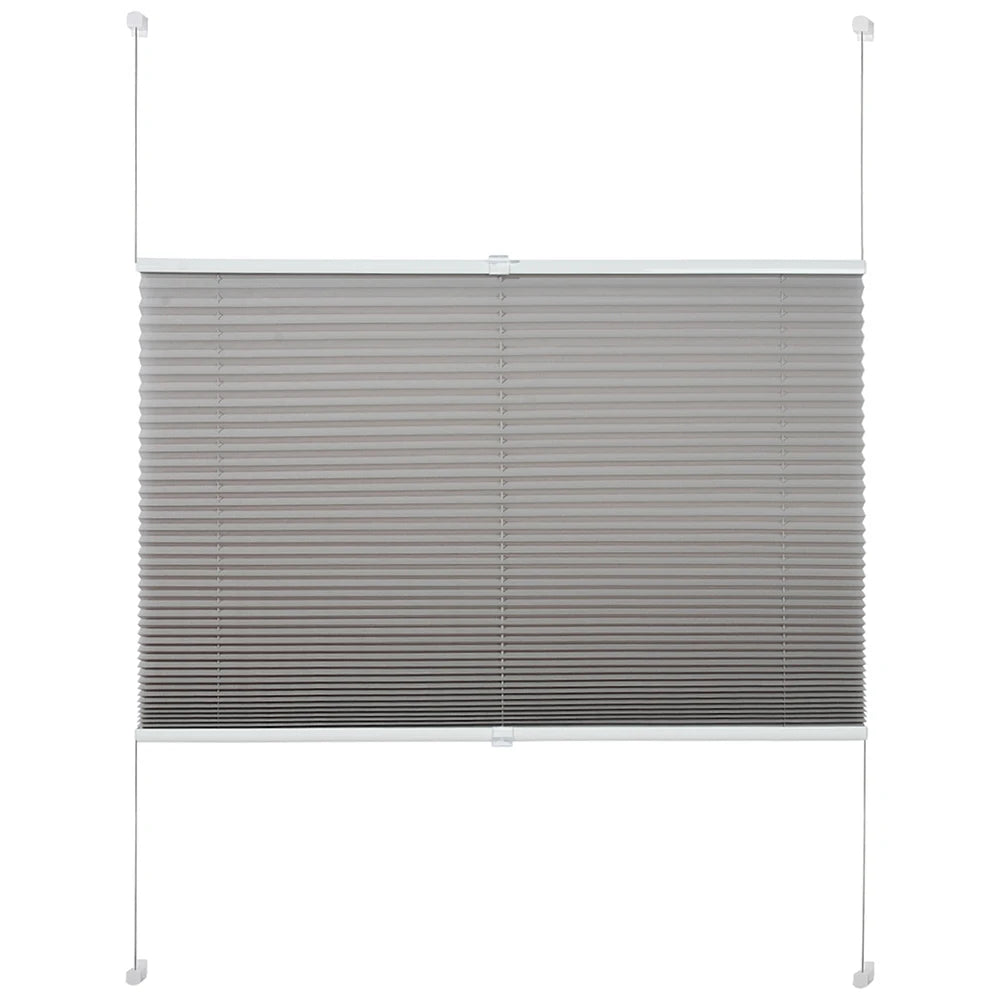 store plisse occultant easyfix sans percage pour fenetre