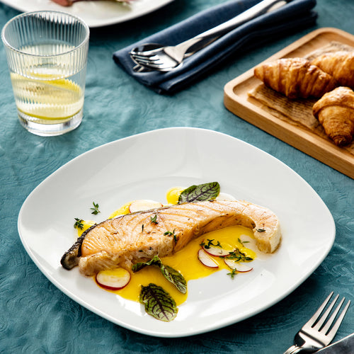 Service assiettes ceramique minimaliste ensemble vaisselle table
