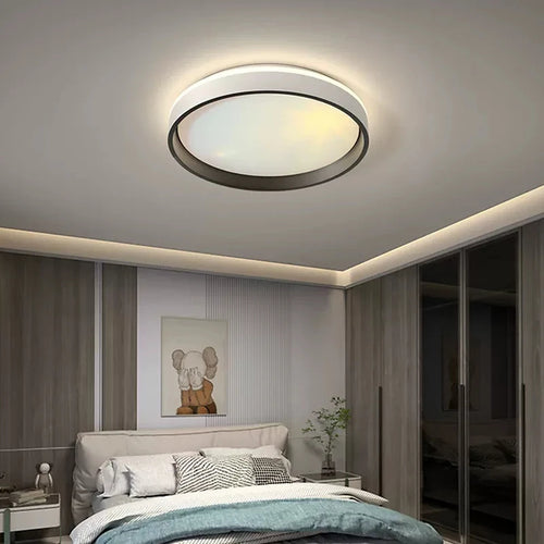 plafonnier led intelligent avec télécommande et réglage de la luminosité - vue 3 sur 8