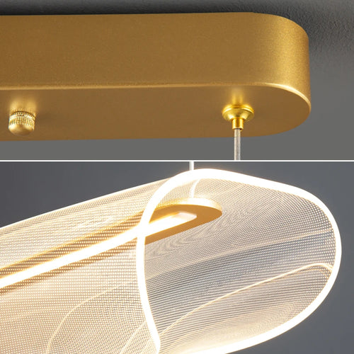 lustre led nordique moderne créatif pour restaurant et bureau - vue 6 sur 9