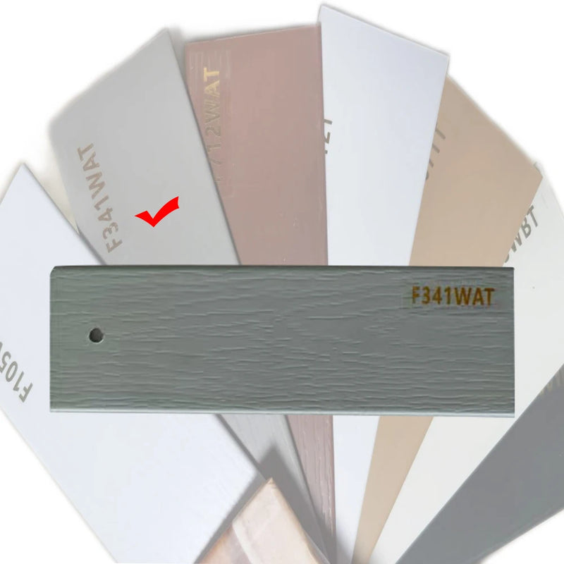 Store vénitien imitation bois pvc étanche pour fenêtre