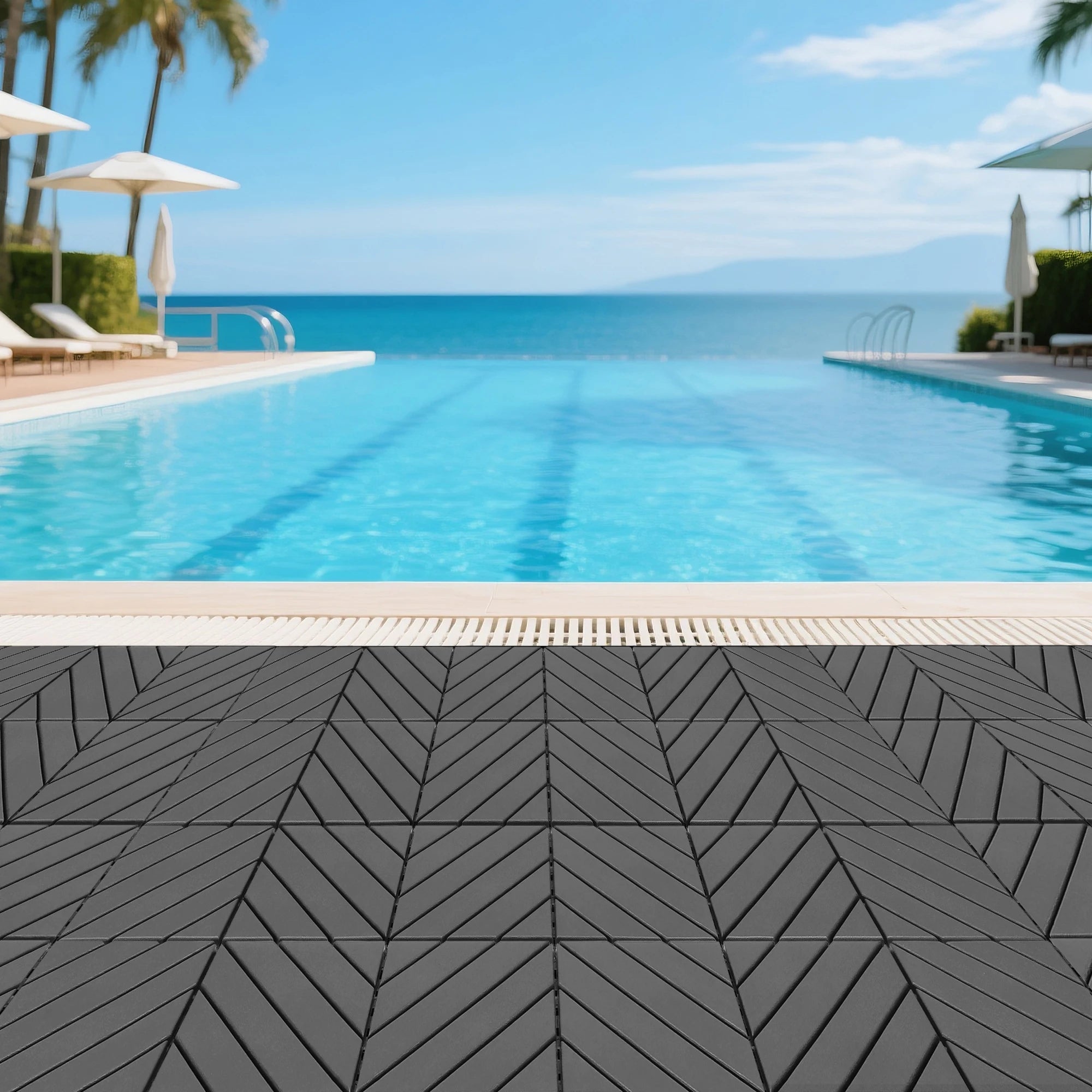 dalles terrasse emboitables 30x30 lot 44 plastique exterieur - vue 9 sur 8