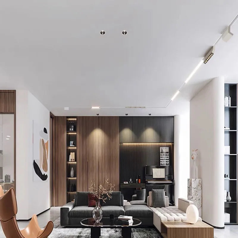 spot lumineux magnétique led smart tuya zigbee design moderne - vue 6 sur 28