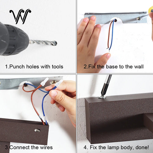 applique murale étanche luminaire mural design moderne élégant - vue 4 sur 8