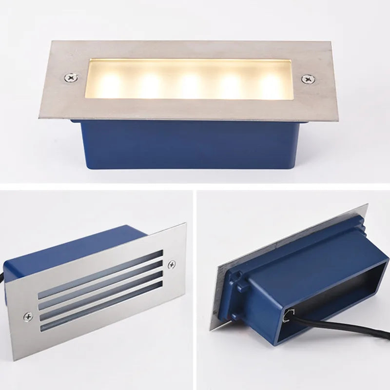Pack de 5 Spots Encastrables Sol Blanc du Jour 6500K DC12V 2W 110lm Étanche IP67 Rond - perçage Pack de 5 Spots Encastrables Sol Blanc du Jour 6500K DC12V 2W 110lm Étanche IP67 Rond - perçage