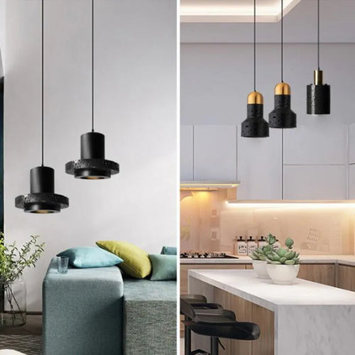 suspension en terrazzo de ciment style industriel haut de gamme