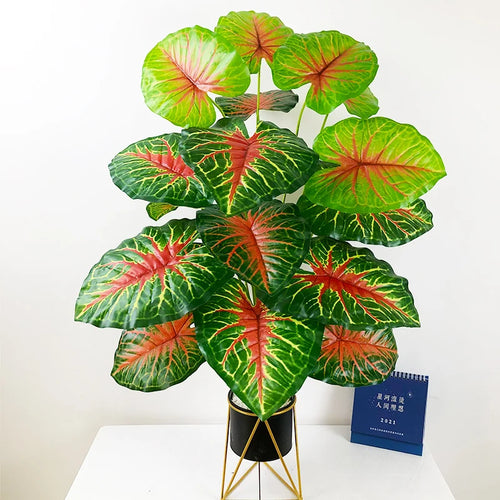 plantes artificielles monstera grandes feuilles pour décoration intérieure - vue 2 sur 21