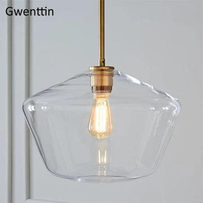 suspension moderne en verre pour décoration intérieure élégante - vue 8 sur 12