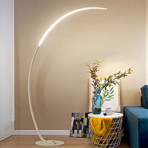 Lampadaire LED à arc moderne nordique