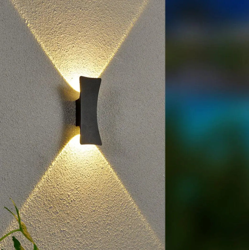 Applique murale LED lampe intérieure et extérieure moderne minimaliste