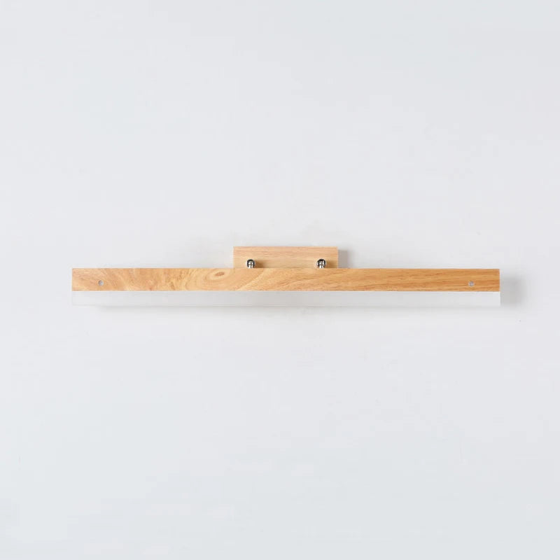 applique murale led en bois au design nordique moderne pour intérieur