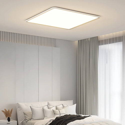 plafonnier led moderne ultra fin pour tous espaces - vue 3 sur 17