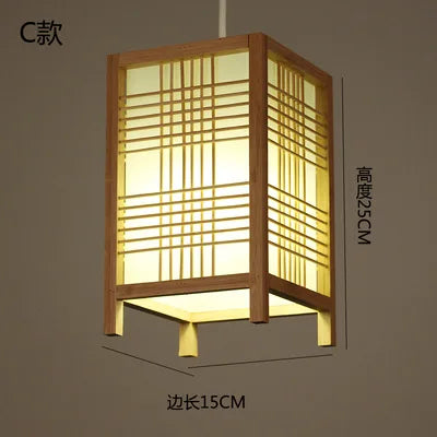 lustre en bambou style zen pour ambiance relaxante - vue 28 sur 29