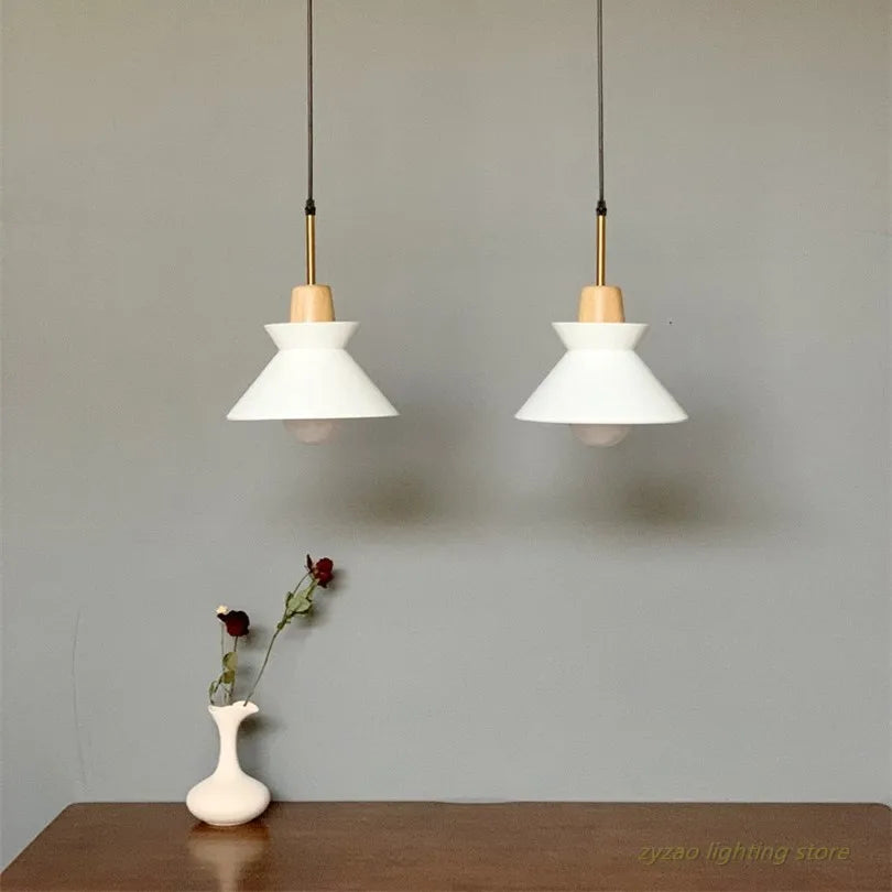 suspension moderne en bois pour décoration intérieure élégante - vue 3 sur 7