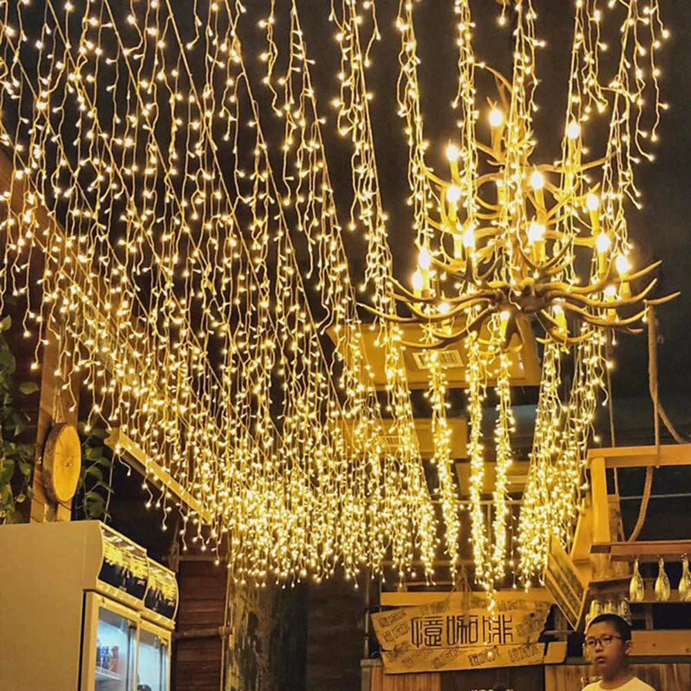 guirlande lumineuse led pour décoration de Noël et fêtes - vue 8 sur 9