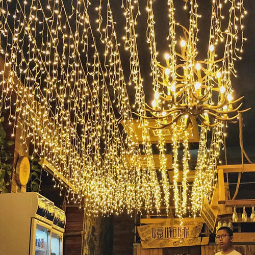 guirlande lumineuse led pour décoration de Noël et fêtes - vue 8 sur 9