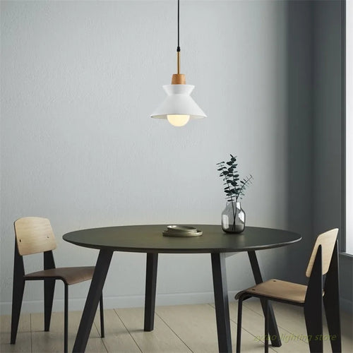 suspension moderne en bois pour décoration intérieure élégante - vue 2 sur 7