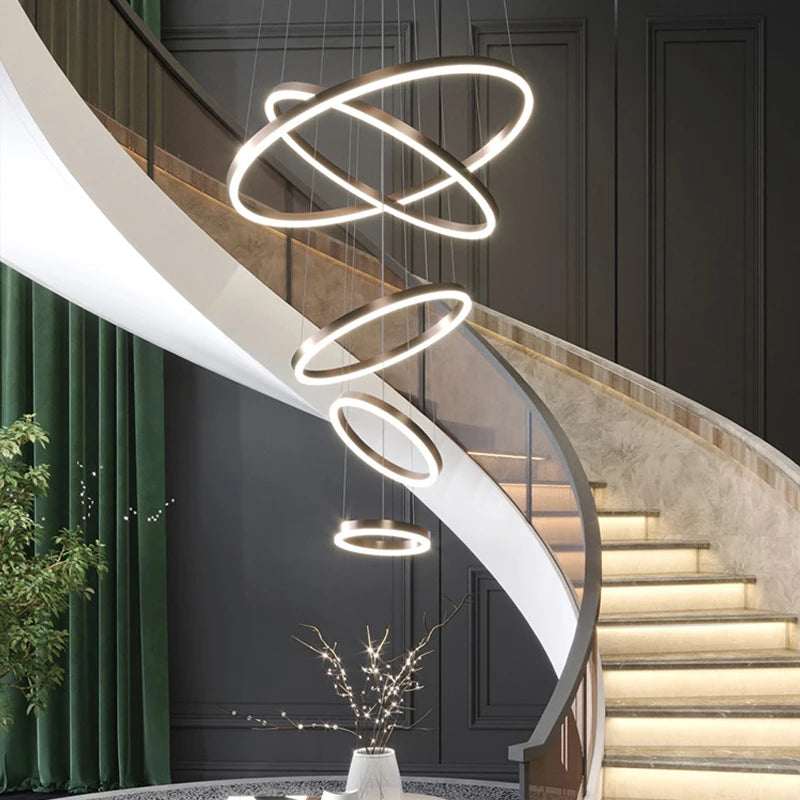 lustre moderne pour éclairage intérieur décoratif suspendu - vue 4 sur 18