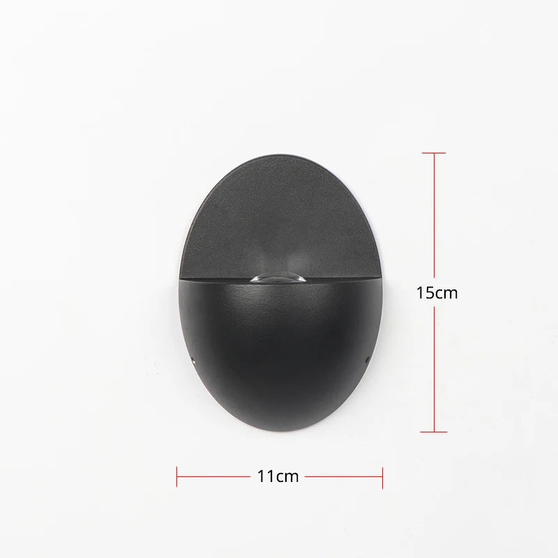 LED applique murale extérieure IP65 étanche couloir allée escalier luminaire décoration intérieure éclairage lampe de nuit en aluminium 90-260V