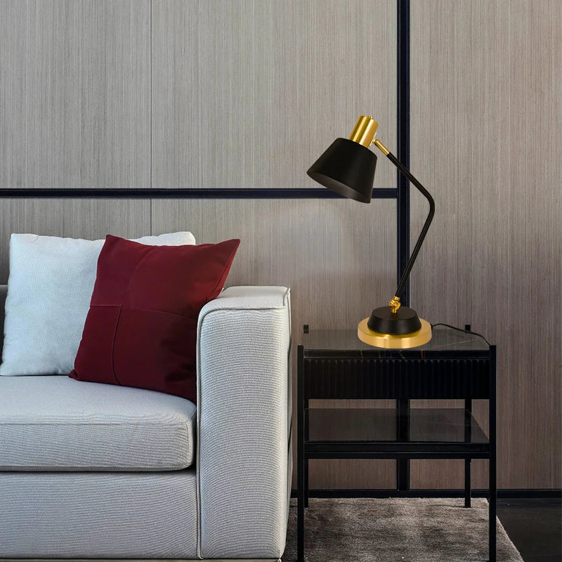 lampe à poser led nordique simple et romantique pour bureau et étude - vue 6 sur 10