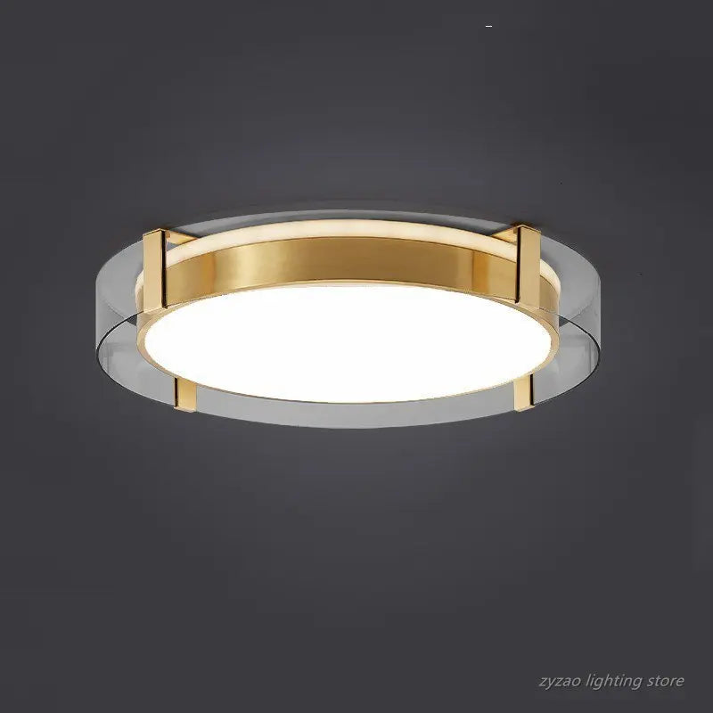 plafonnier nordique simple rond design moderne luxueux