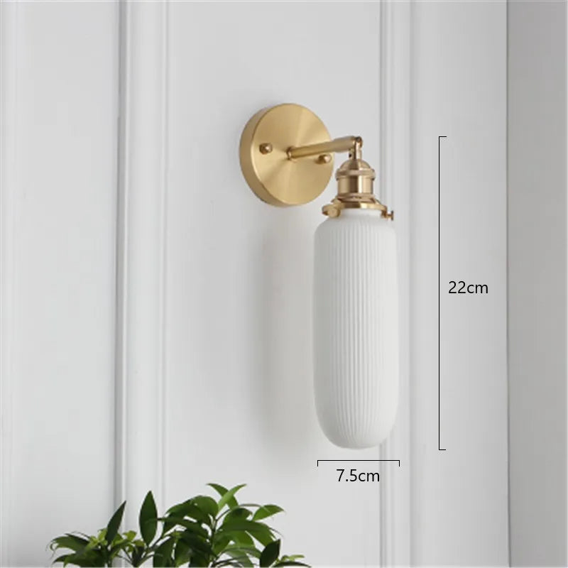 applique murale en porcelaine blanche design nordique élégant pour intérieur - vue 10 sur 12