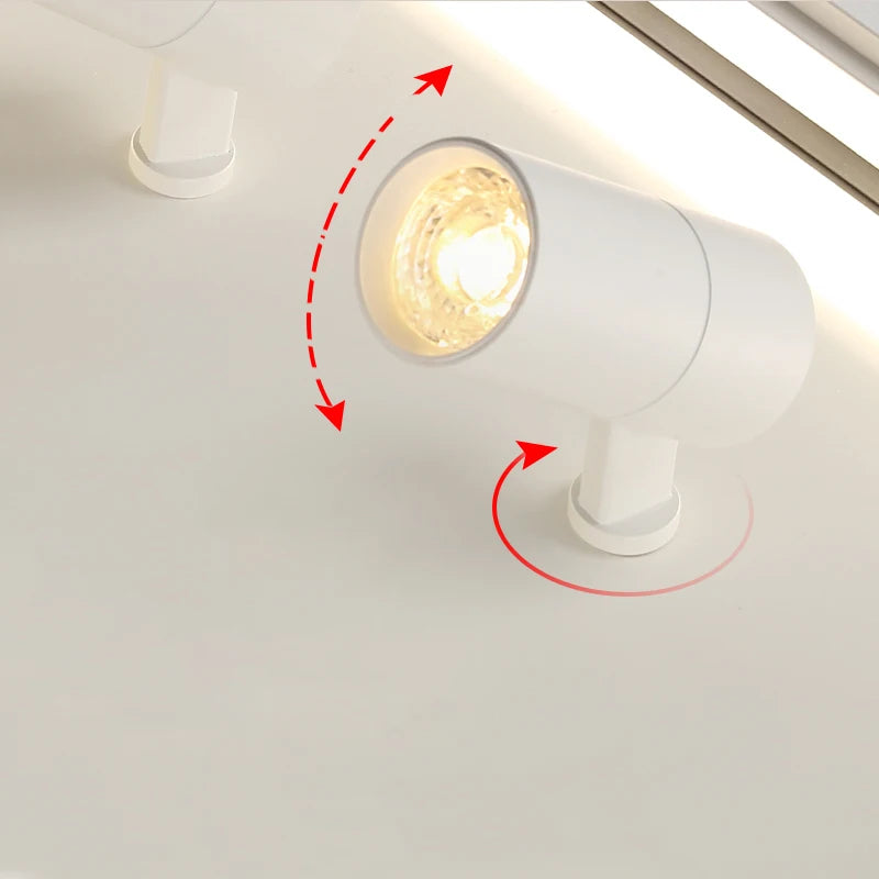 nouveau plafond moderne à leds monté en surface - vue 5 sur 16
