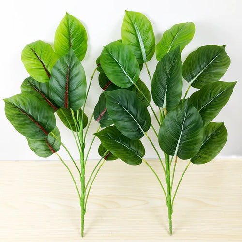 plantes artificielles monstera tropicales pour décoration intérieure et extérieure - vue 4 sur 8