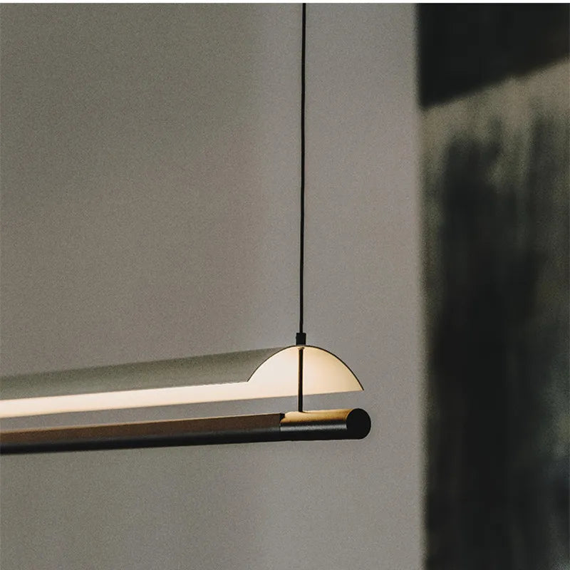 lustre minimaliste scandinave design pour éclairage intérieur - vue 6 sur 9