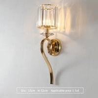 Biewalk – applique murale LED en cristal