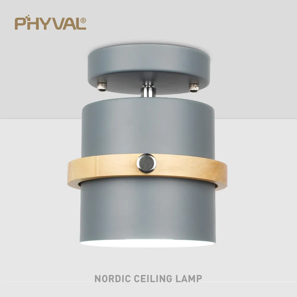 Plafonnier LED décoration nordique - vue 7 sur 7