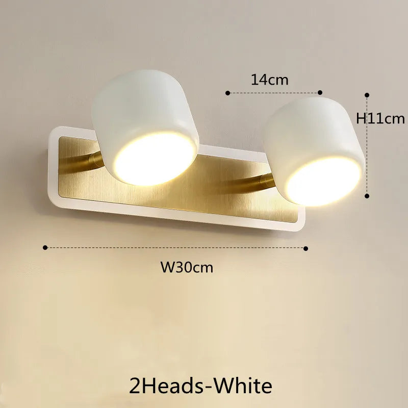 (Source de lumière LED incluse) applique murale nordiques à LED - vue 12 sur 12