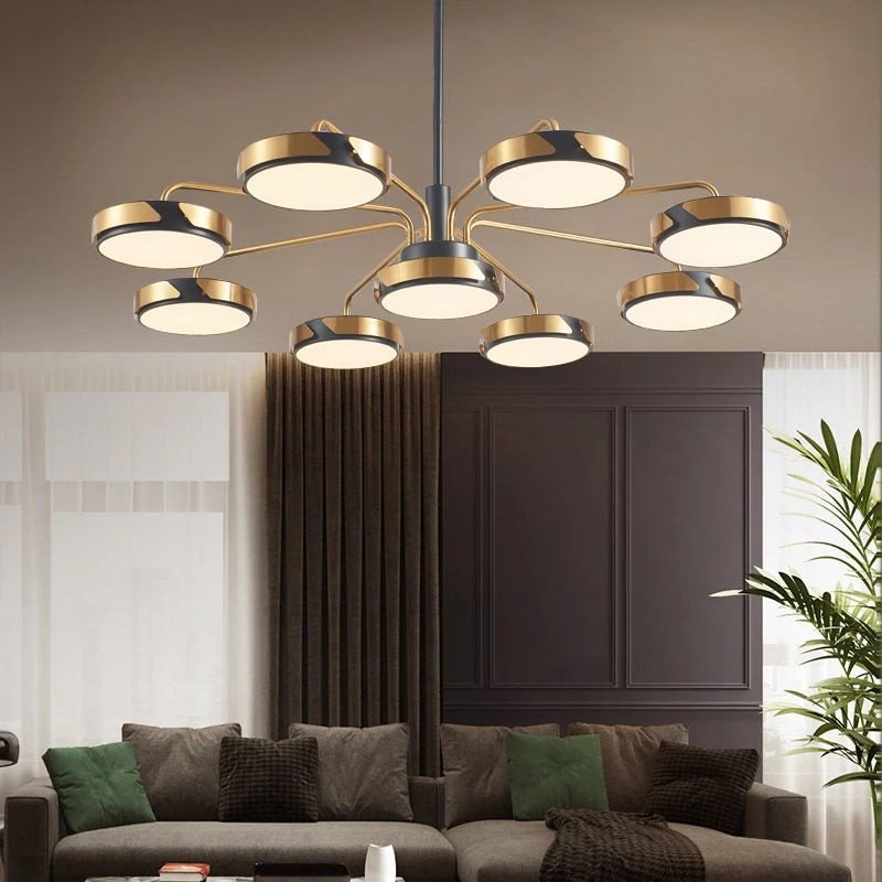 plafonnier nordique design pour décoration intérieure élégante et moderne - vue 5 sur 13