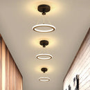 plafonnier moderne à leds design rond pour intérieur élégant