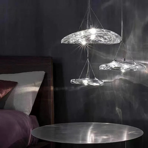 lustre italien design pour restaurant bar et magasin d'habillement - vue 4 sur 6