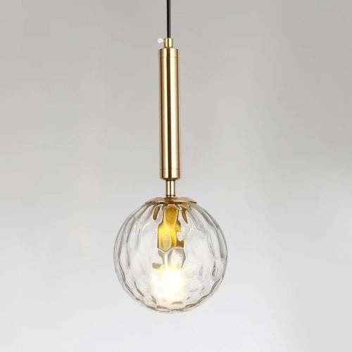 lustre moderne en verre pour bar restaurant et décoration intérieure - vue 4 sur 10