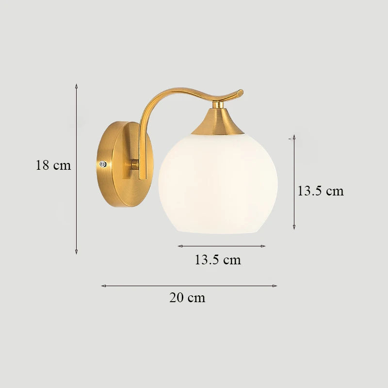 applique murale en verre luxe style art déco pour intérieur - vue 17 sur 21