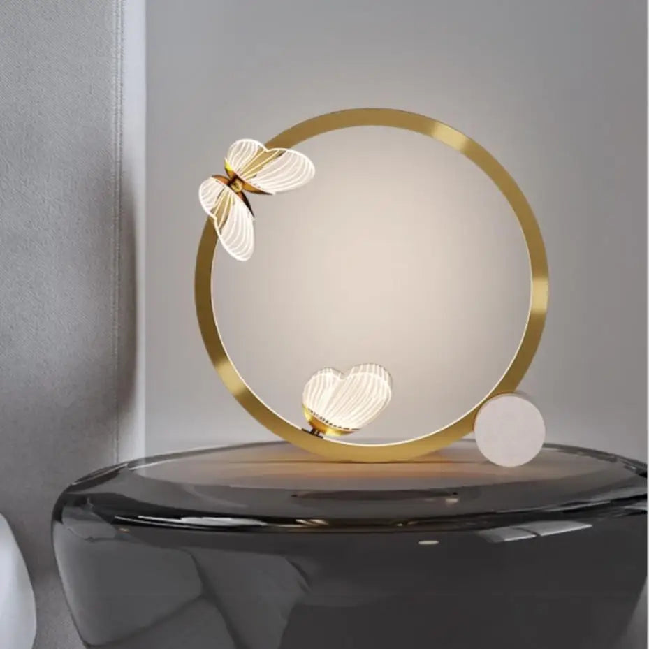 applique murale moderne design romantique en acrylique papillon mignon - vue 5 sur 17