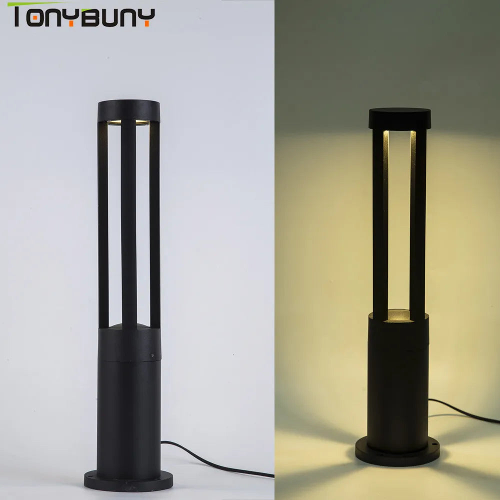 lampe de jardin à led étanche pour éclairage extérieur - vue 3 sur 5