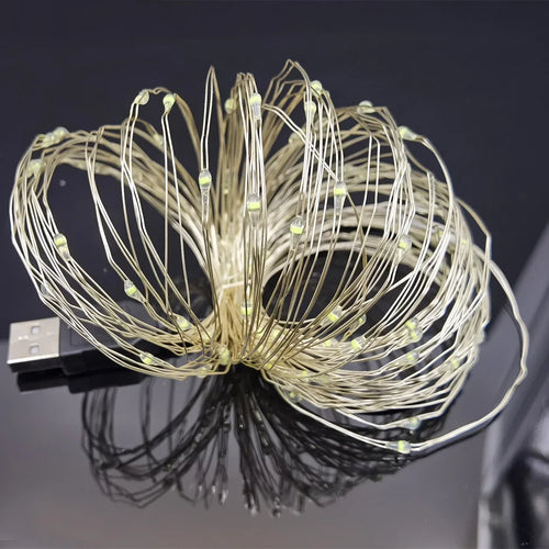 guirlande lumineuse led étanche pour décorations de fête et mariage - vue 5 sur 12