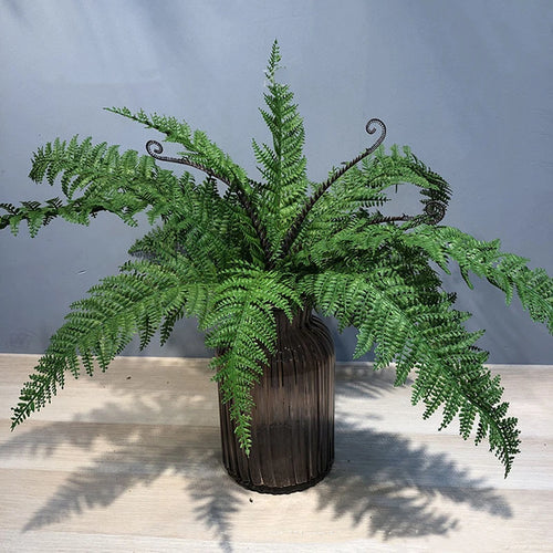 lot de 15 feuilles de palmier artificielles pour décoration intérieure - vue 9 sur 8