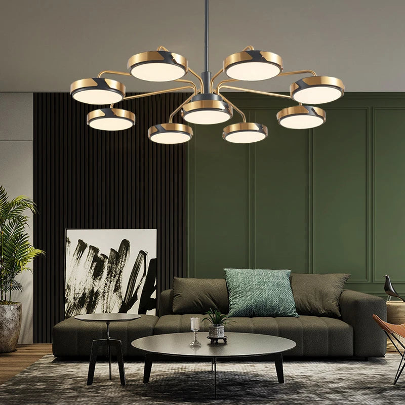 plafonnier nordique design pour décoration intérieure élégante et moderne - vue 4 sur 13